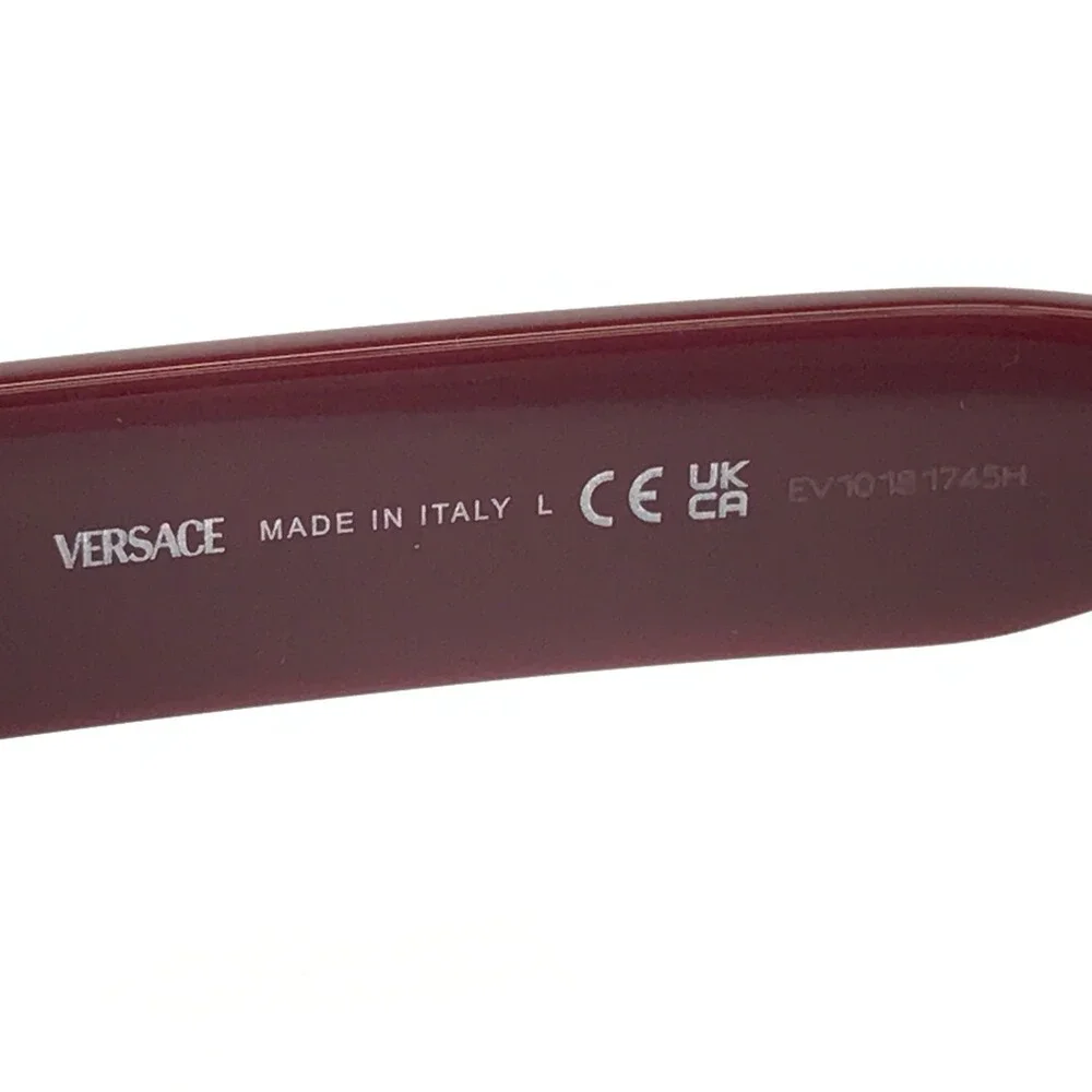 Versace Sunglasses MOD.4488-U 5515/20 Bordeaux Cat Eye with Gradient Red Lenses